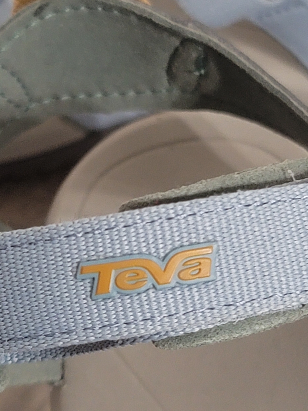 Teva Women’s Verra Light Blue Strappy Sport Sandals Sz9 Adjustable - Picture 8 of 10
